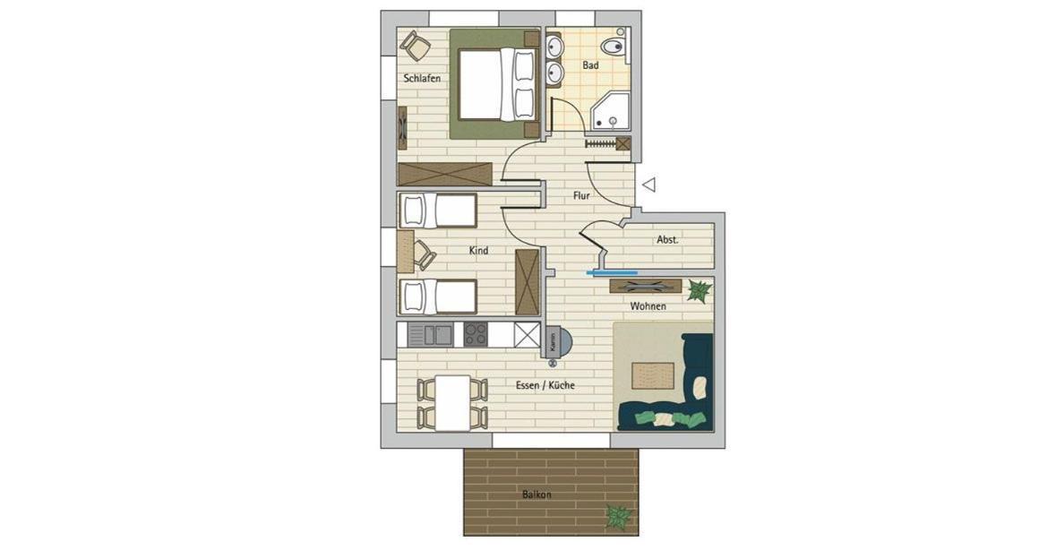 Kuhnle-Tours Ferienwohnung Рехлін Номер фото